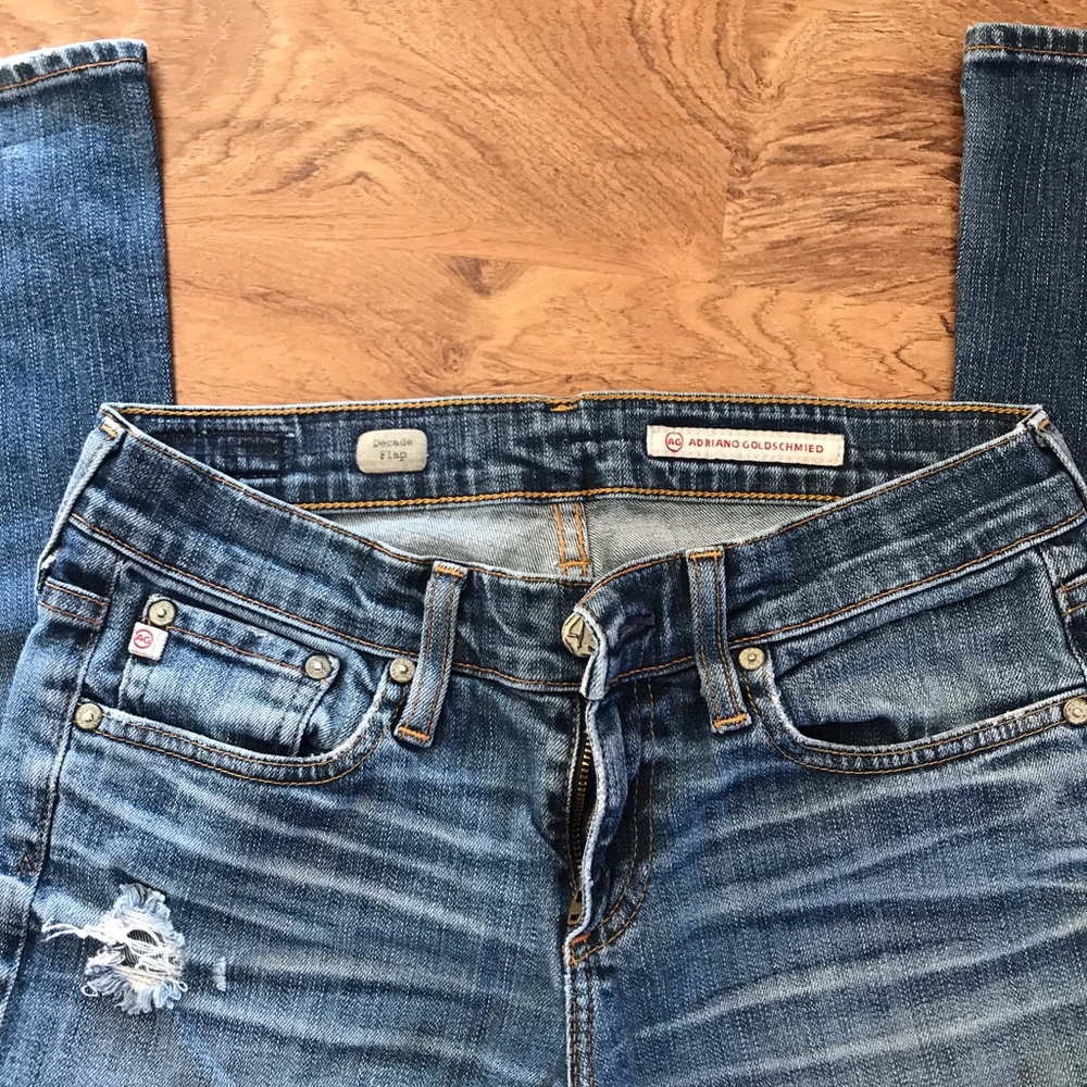 AG Adriano Goldschmied Decade Flap Jeans size:27 - Picture 4 of 4